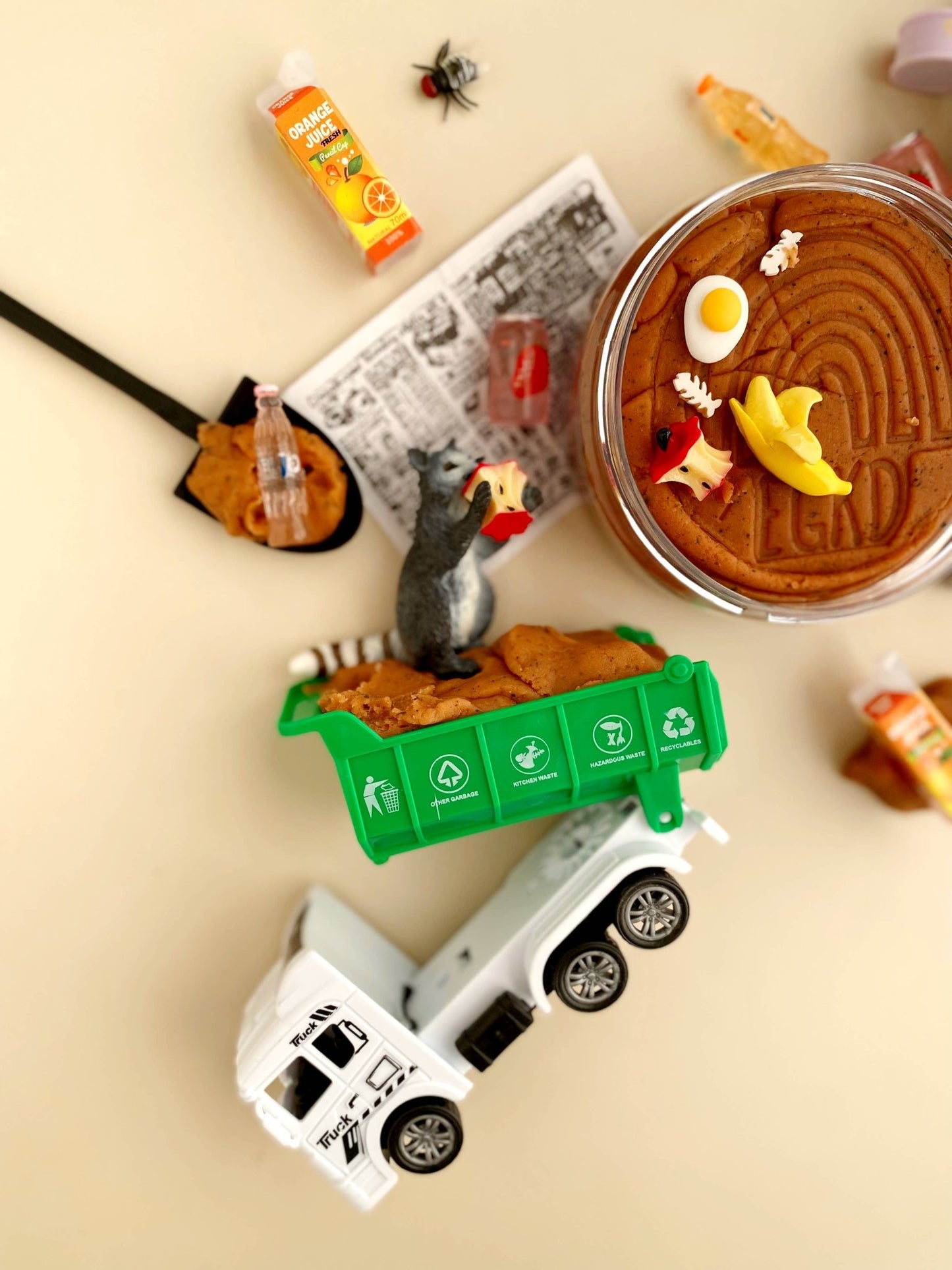Garbage (Root Beer) KidDough Play Kit - vibeboxshop