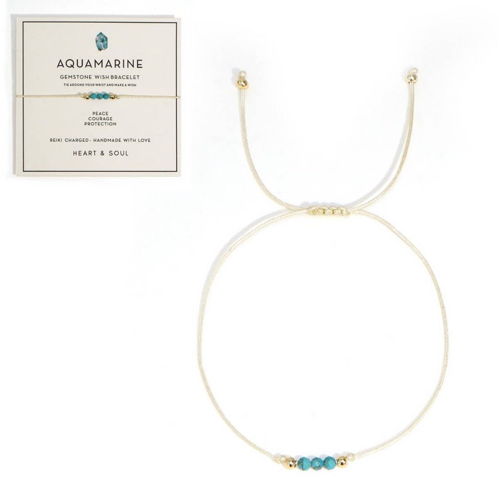 Gemstone Copper Beaded Bracelet - vibeboxshop