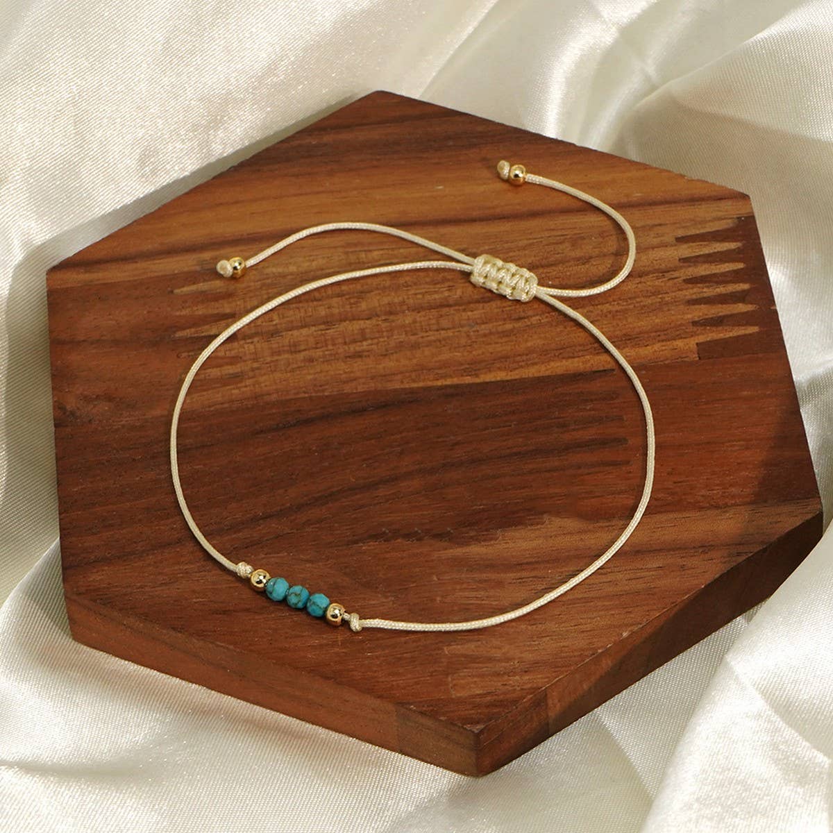 Gemstone Copper Beaded Bracelet - vibeboxshop