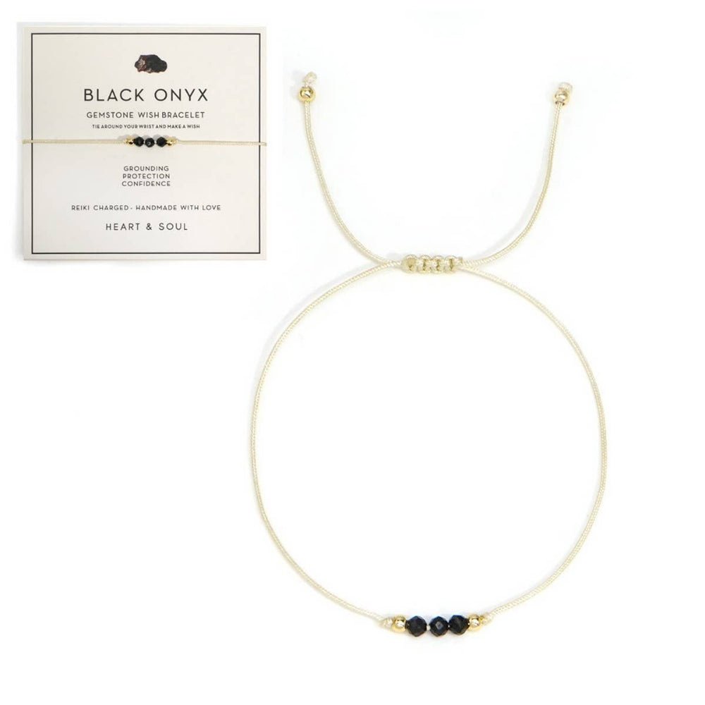 Gemstone Copper Beaded Bracelet - vibeboxshop