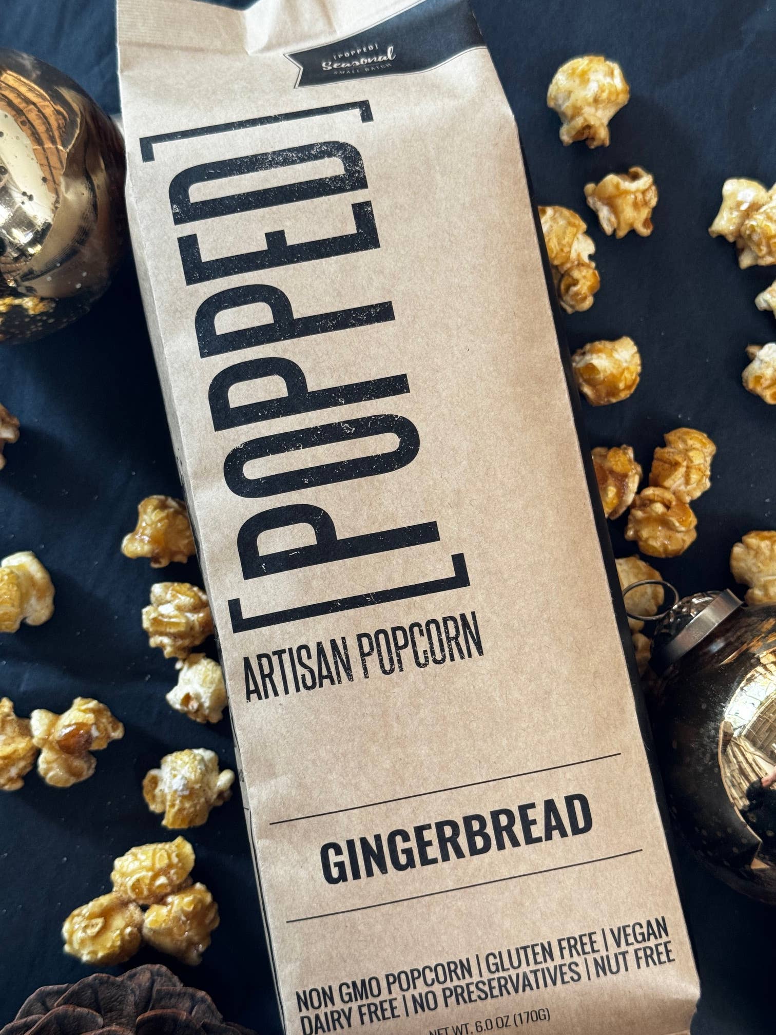 Gingerbread Artisan Popcorn - vibeboxshop