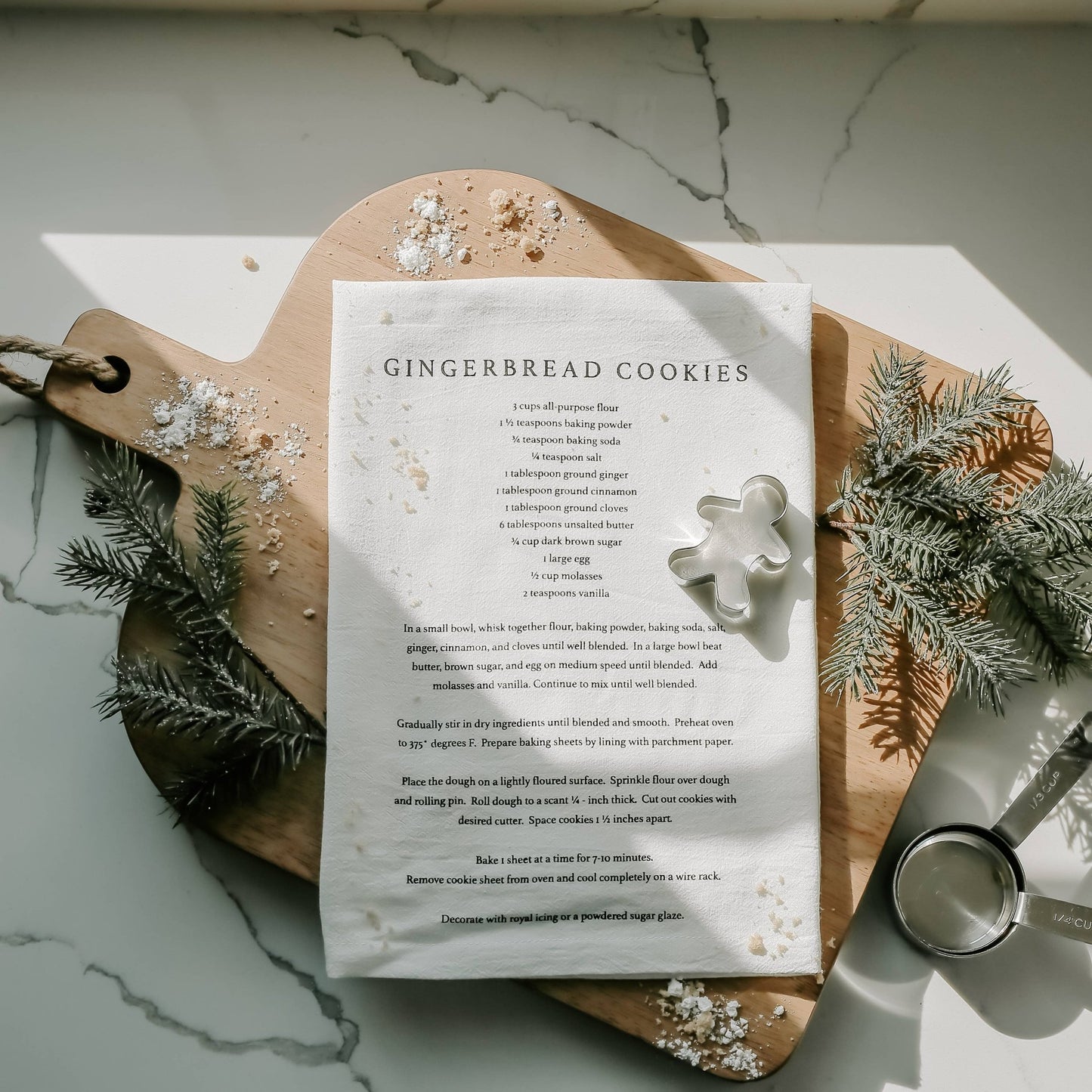 Gingerbread Cookies Hand Towel - vibeboxshop