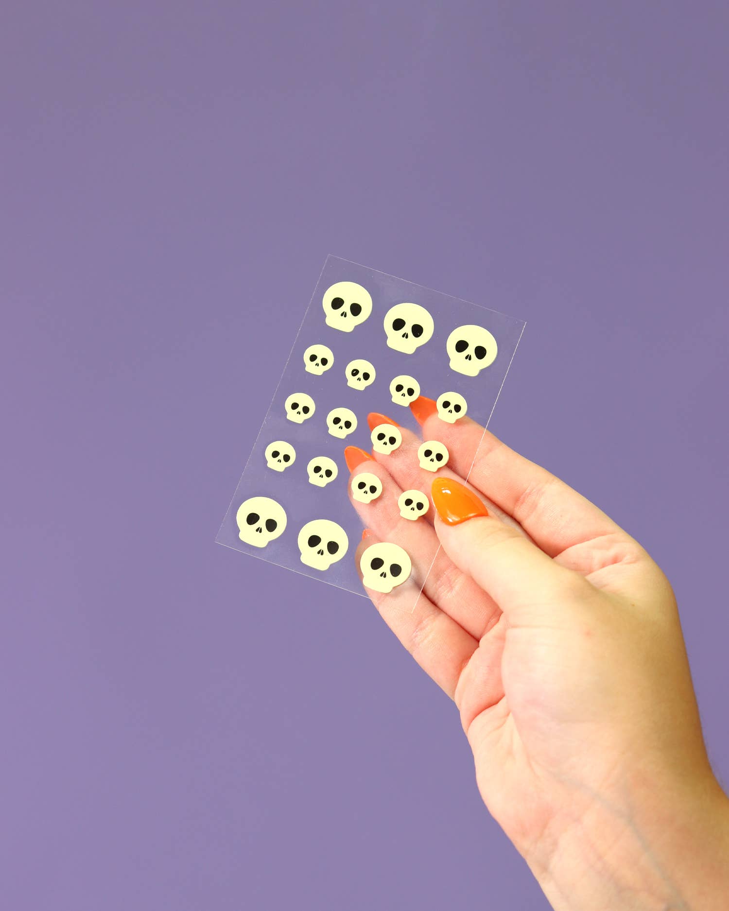 Glow in the Dark Skulls Hydrocolloid Pimple Patches - vibeboxshop