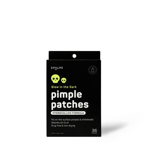 Glow in the Dark Skulls Hydrocolloid Pimple Patches - vibeboxshop