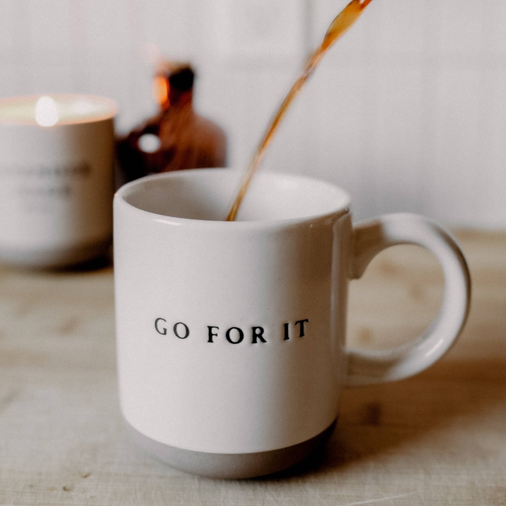 Go For It Stoneware Mug - vibeboxshop