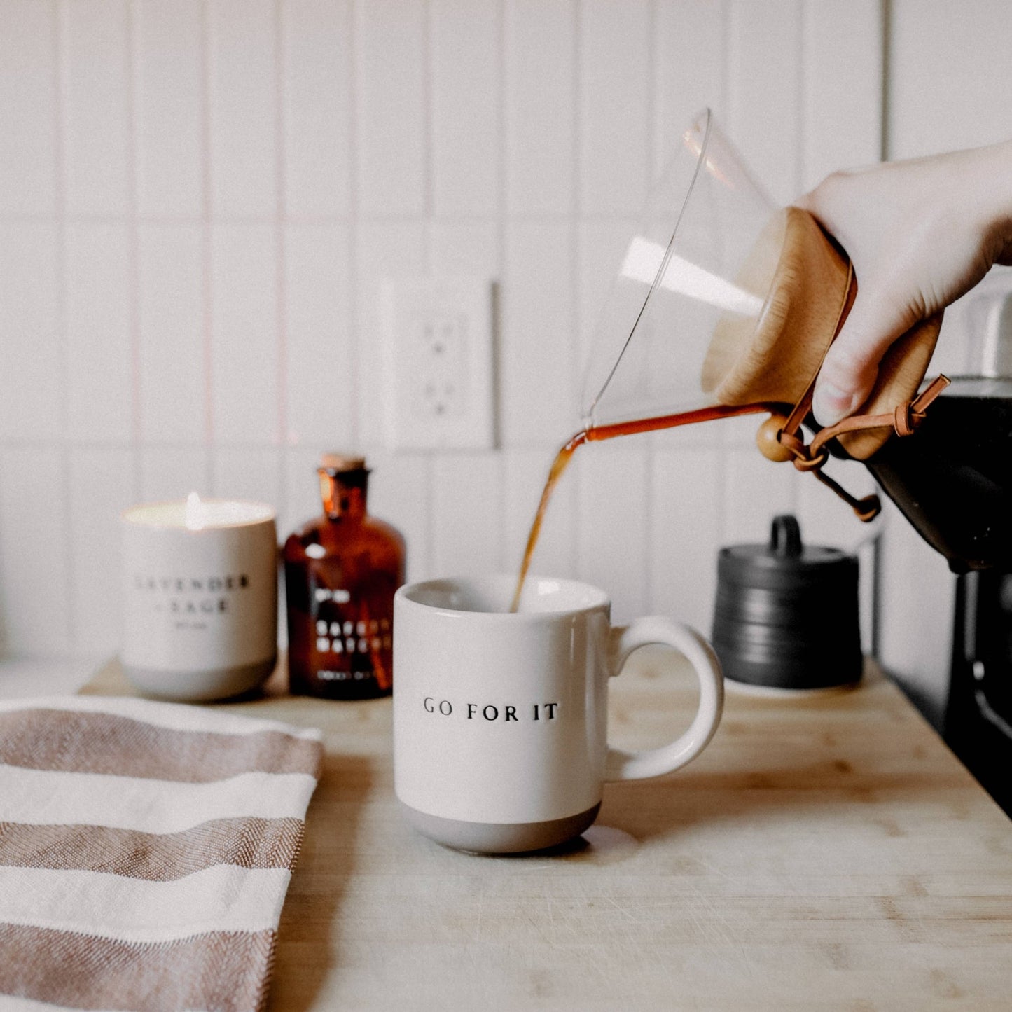 Go For It Stoneware Mug - vibeboxshop