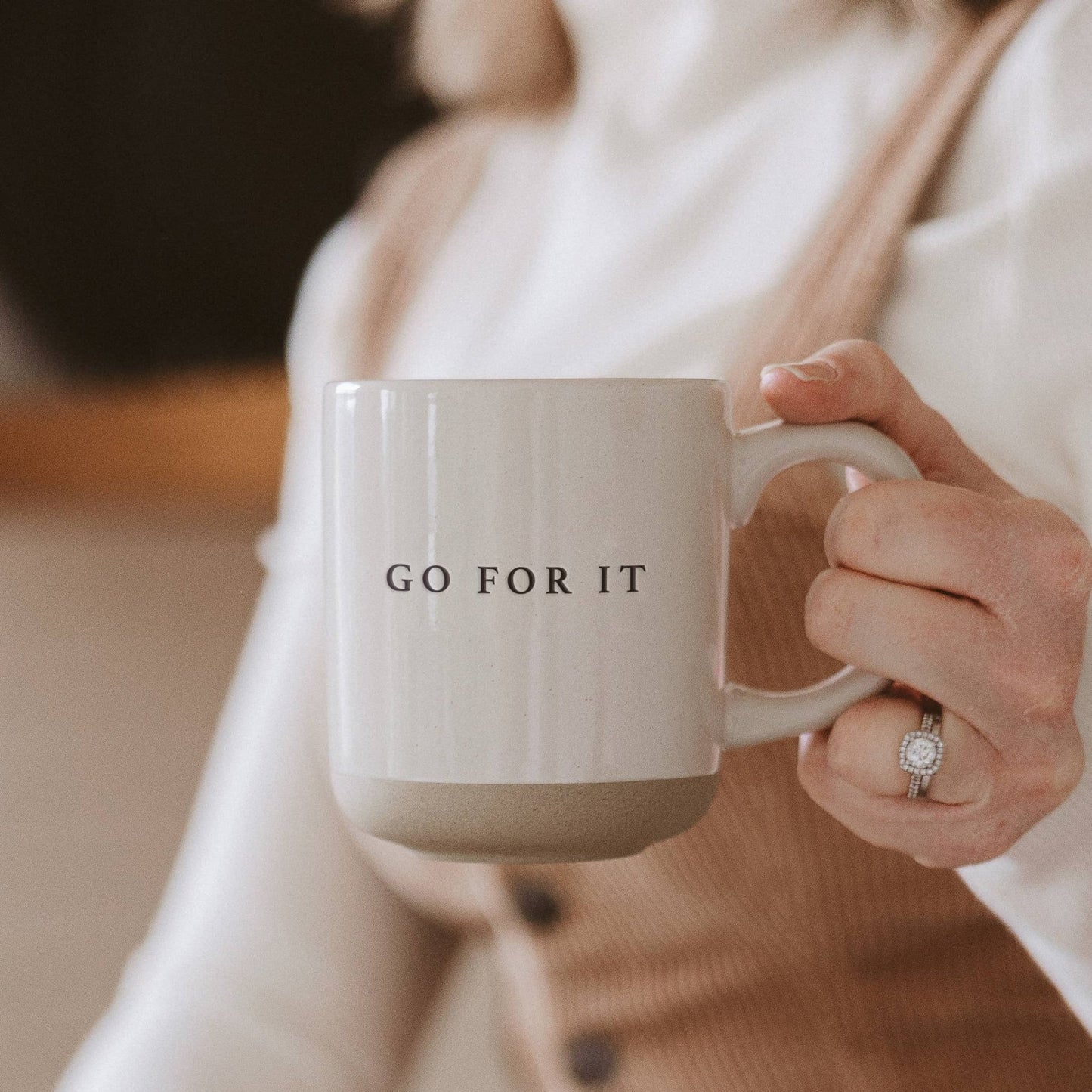 Go For It Stoneware Mug - vibeboxshop
