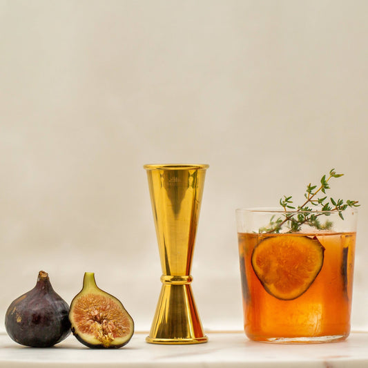 Gold Cocktail Jigger - vibeboxshop