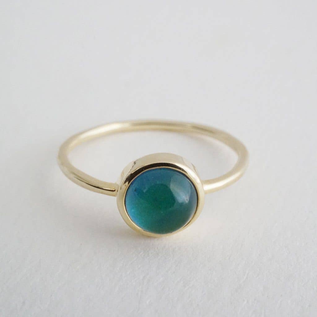 Gold - Mini Mood Ring - vibeboxshop