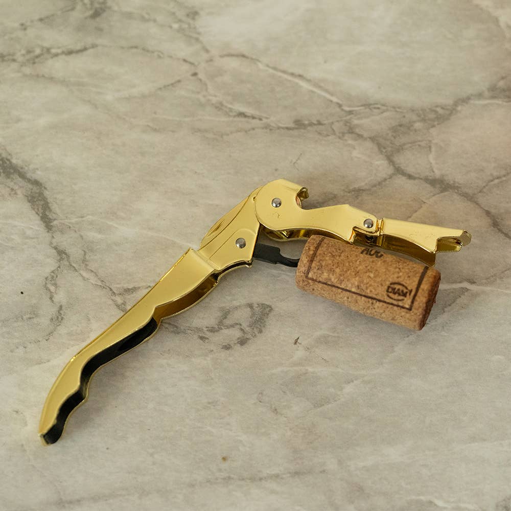 Gold Wine Opener - vibeboxshop