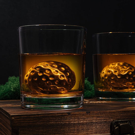 Golf Whiskey Glass - Ball Chiller - vibeboxshop