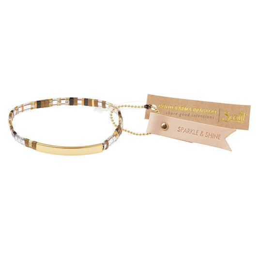 Good Karma Miyuki Bracelet | Sparkle & Shine - vibeboxshop