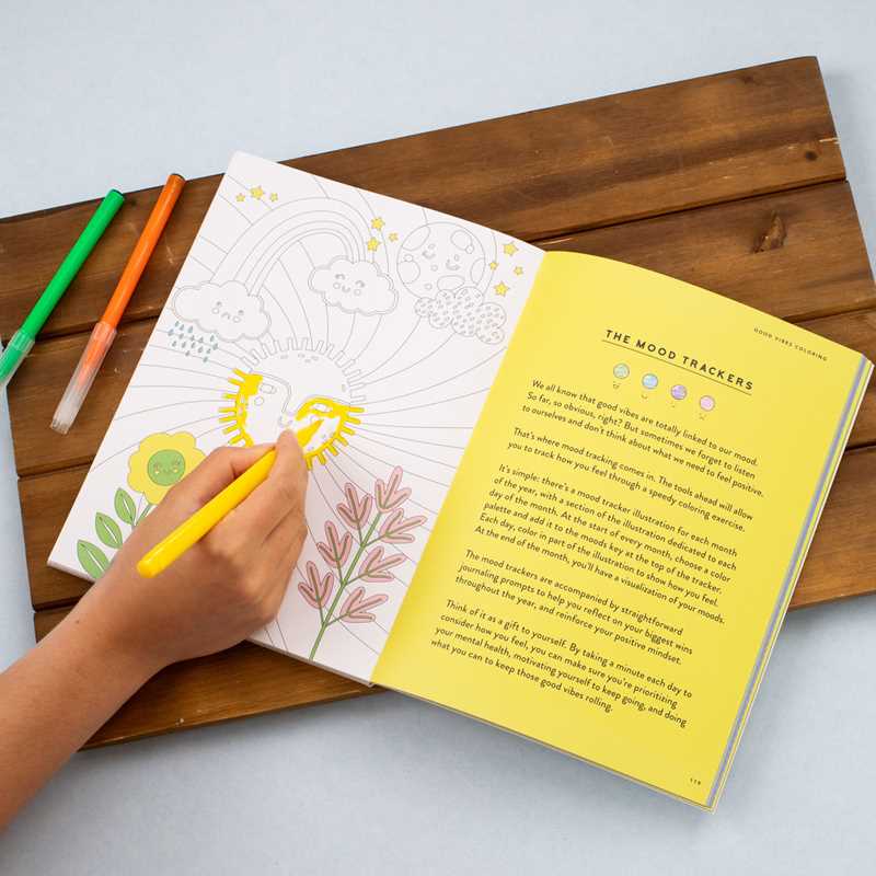 Good Vibes Coloring by Editors of Thunder Bay Press - vibeboxshop