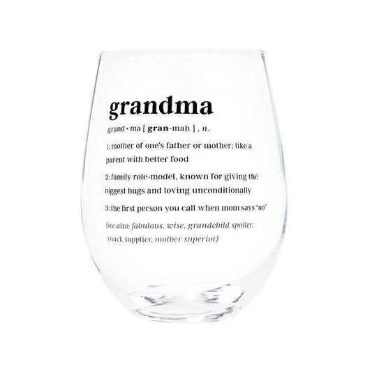 Grandma Wine Glass - vibeboxshop