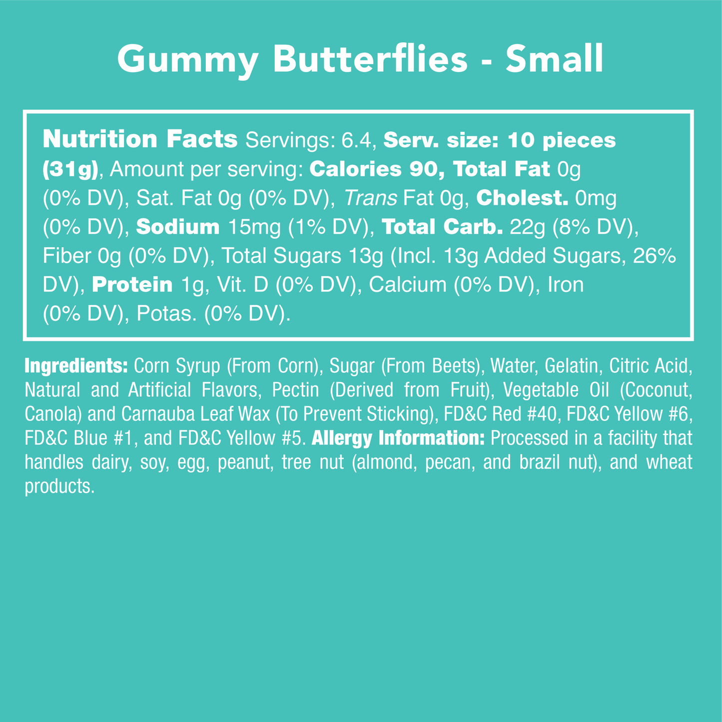 Gummy Butterflies - vibeboxshop