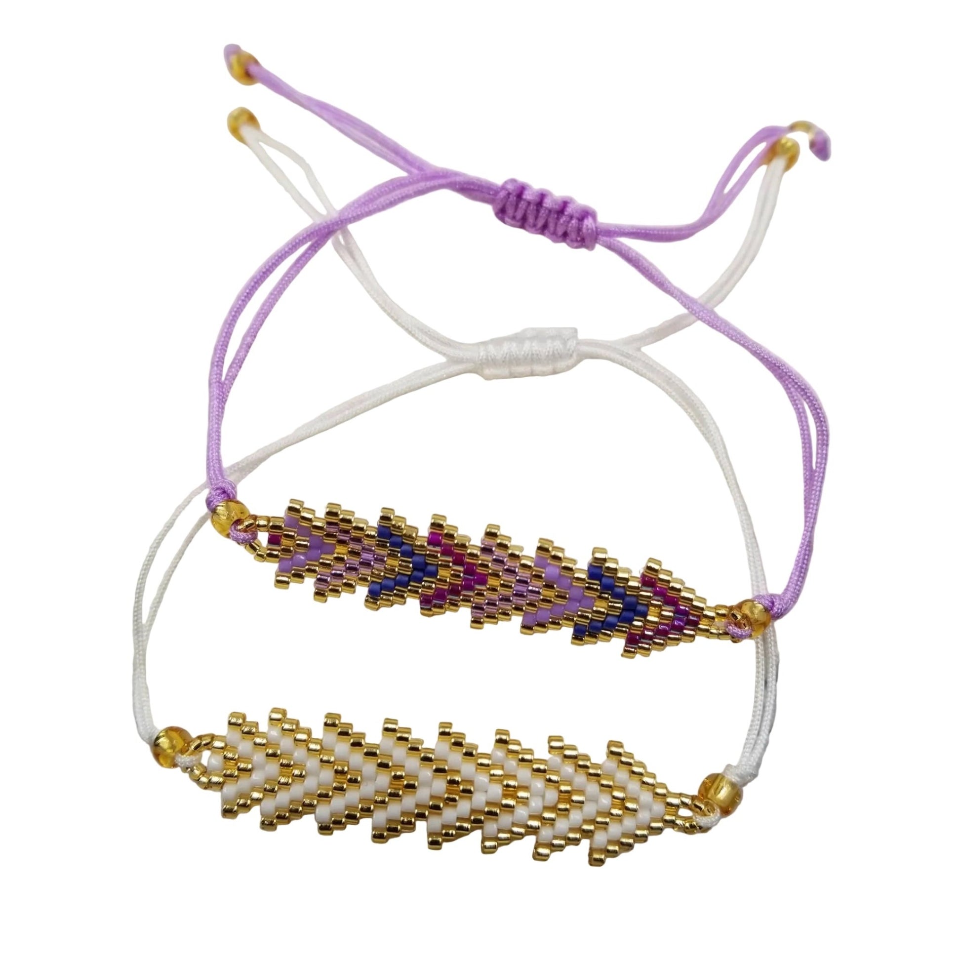 Handmade Arrows Friendship Miyuki Bead Bracelet - vibeboxshop