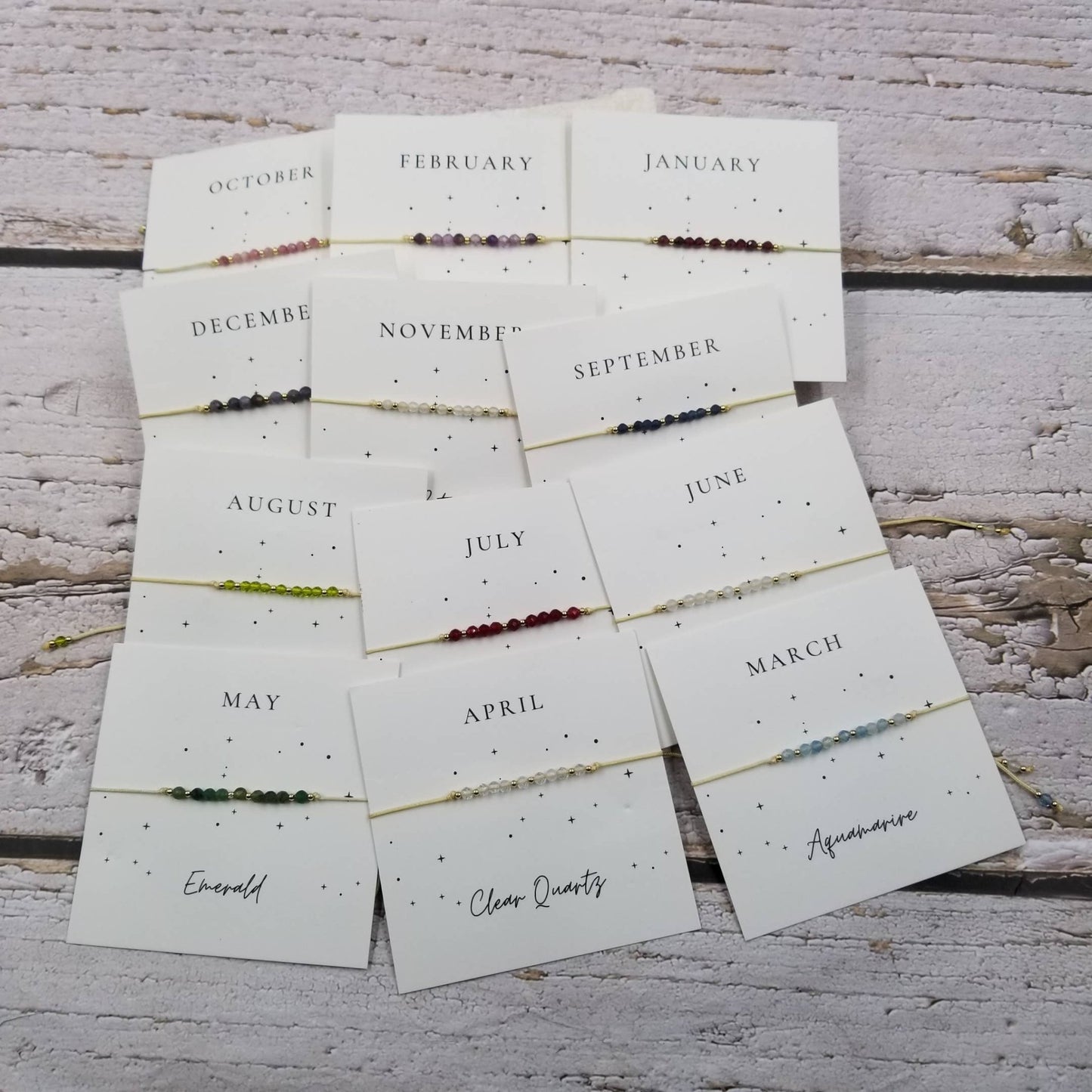 Handmade Crystal & Copper Zodiac Bracelet - vibeboxshop