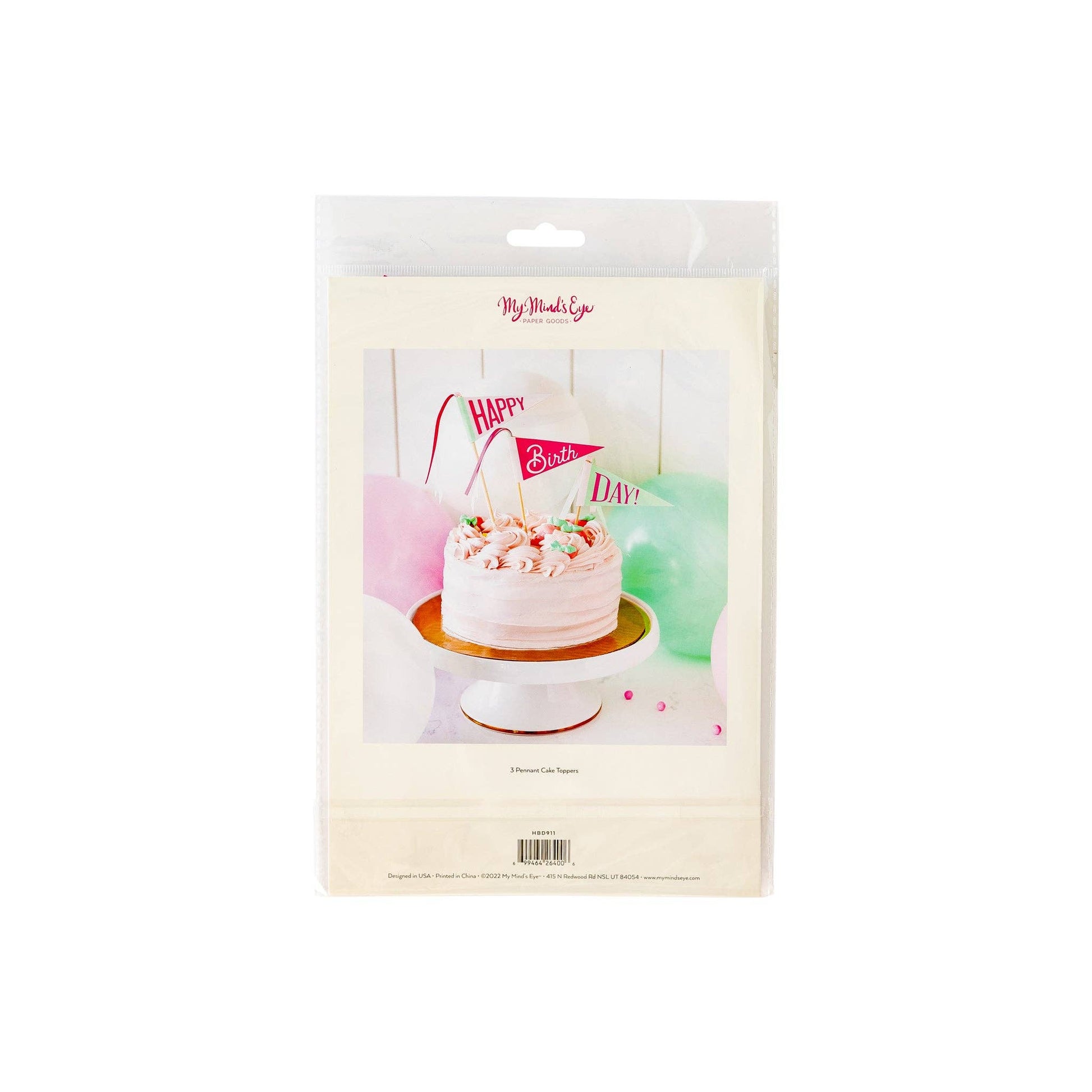 Happy Birthday Cake Topper - vibeboxshop