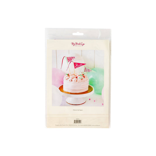 Happy Birthday Cake Topper - vibeboxshop