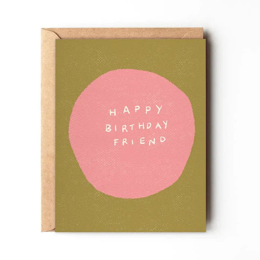 Happy Birthday Friend Card - vibeboxshop