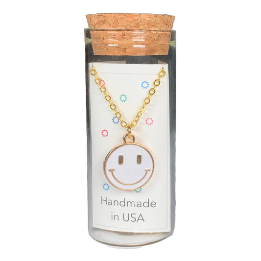 Happy Face Necklace - vibeboxshop