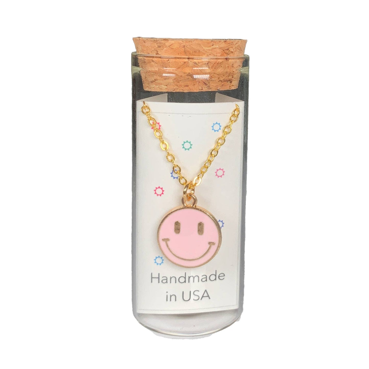 Happy Face Necklace - vibeboxshop