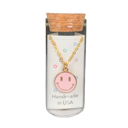Happy Face Necklace - vibeboxshop