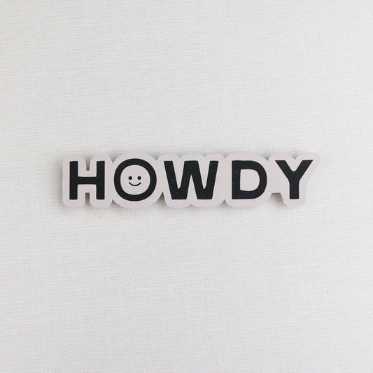 Happy Little Howdy Bookmark - vibeboxshop