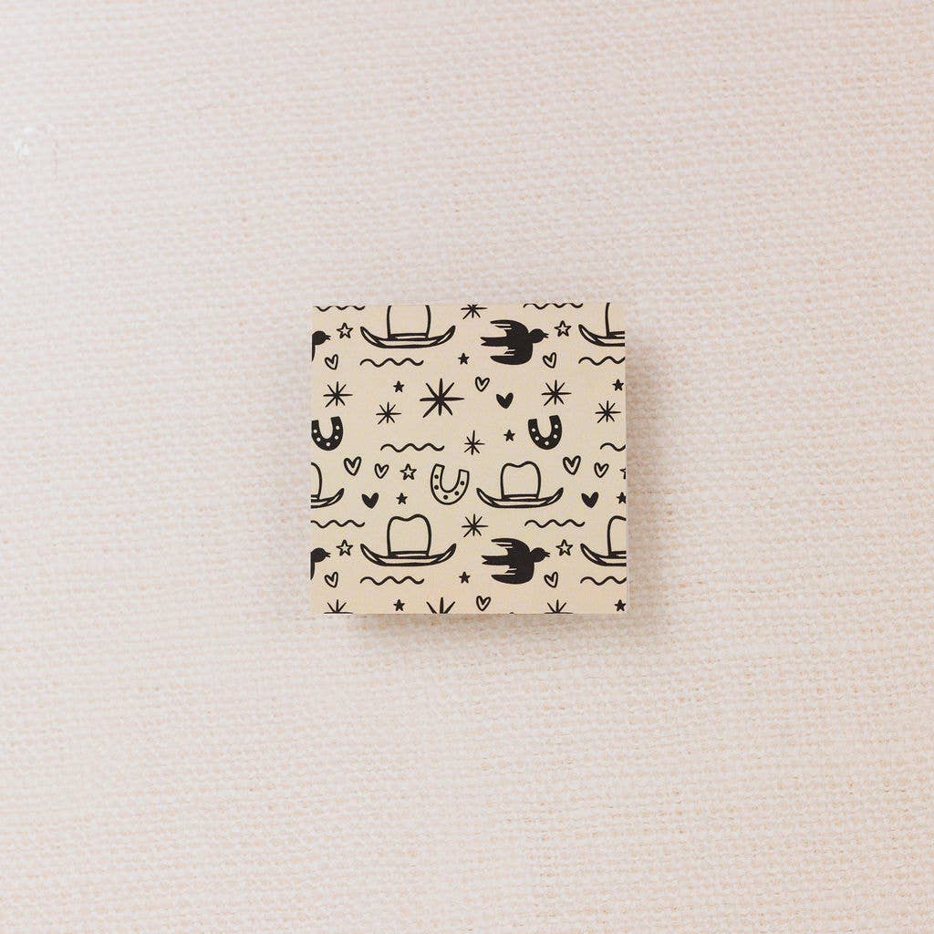Happy Little Howdy Magnetic Bookmark - vibeboxshop
