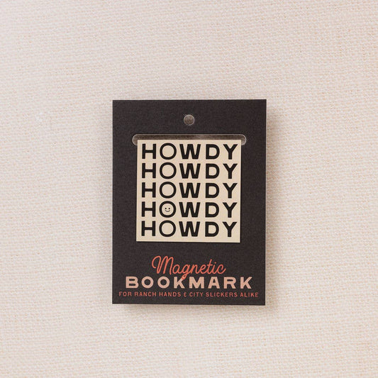 Happy Little Howdy Magnetic Bookmark - vibeboxshop