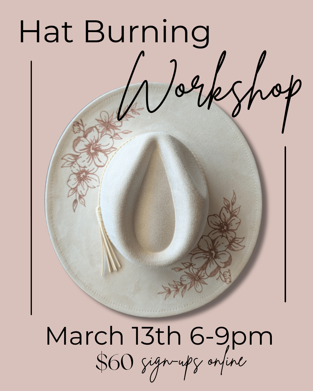 Hat Burning Workshop - vibeboxshop