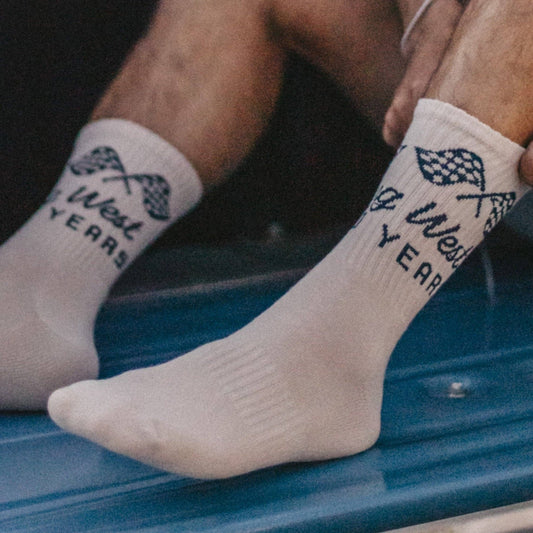 Heading West Unisex Socks - vibeboxshop