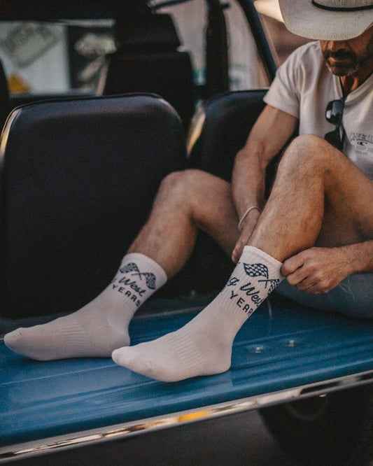 Heading West Unisex Socks - vibeboxshop