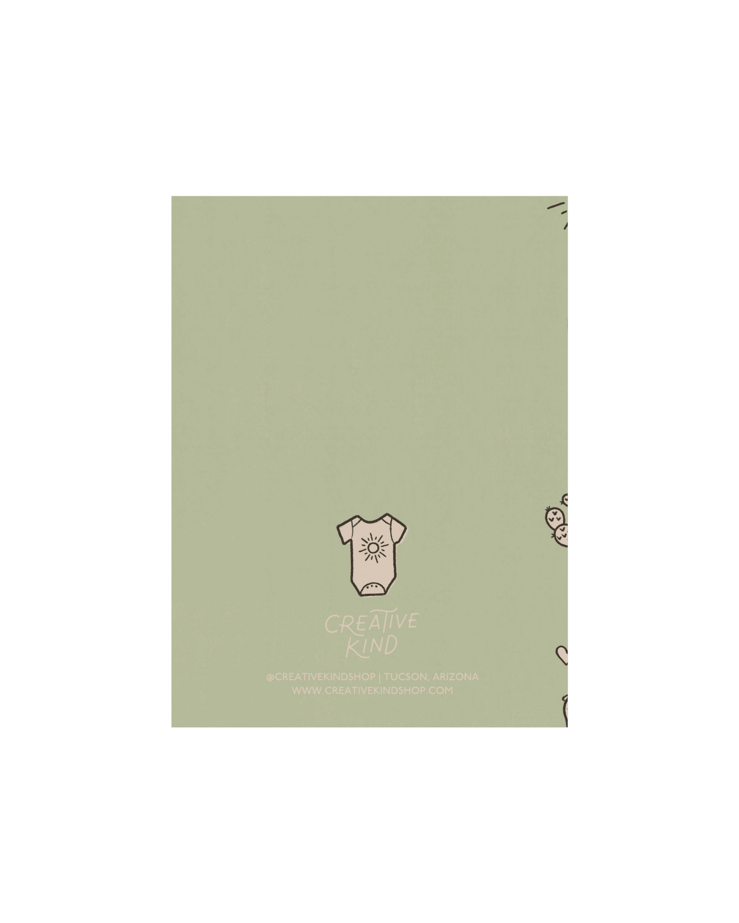 Hello Baby! Southwest Greeting Card - vibeboxshop