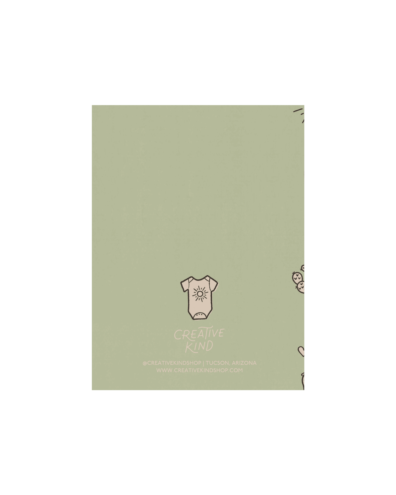 Hello Baby! Southwest Greeting Card - vibeboxshop