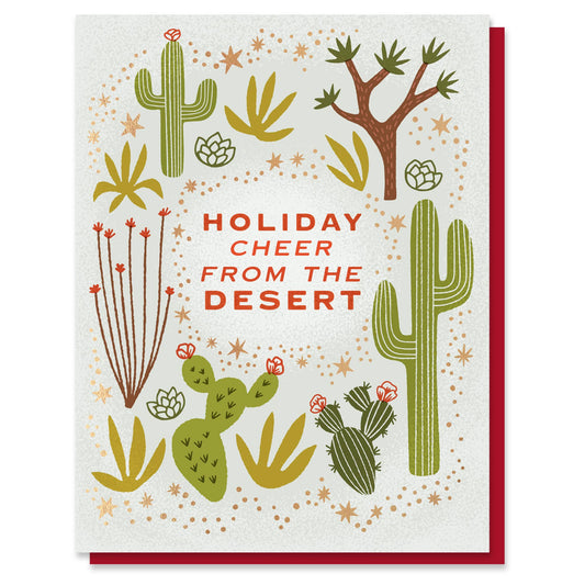 Holiday Cheer from the Desert Card - vibeboxshop