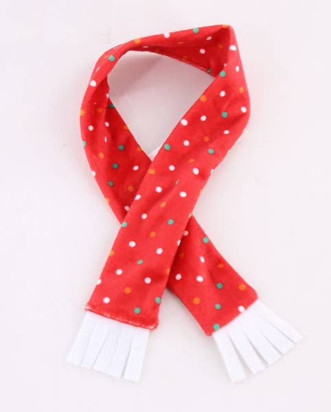 Holiday Christmas Scarf Plush Animal Accessory - vibeboxshop