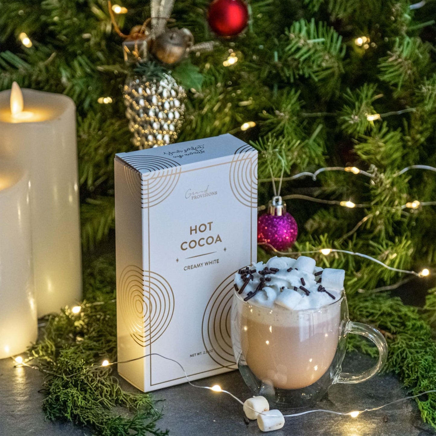Holiday Hot Chocolate - Creamy White - vibeboxshop