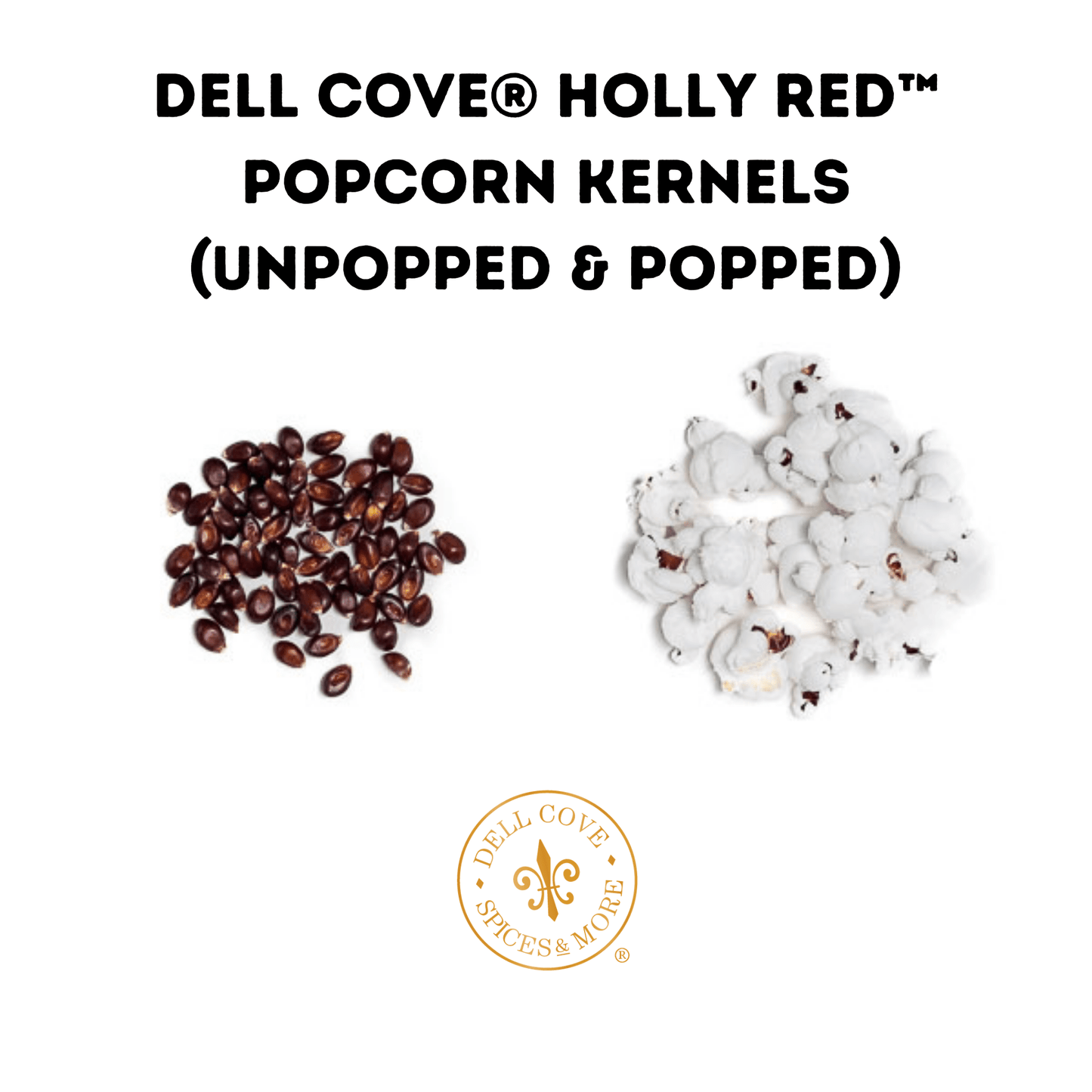 Holly Red Popcorn Kernels - vibeboxshop