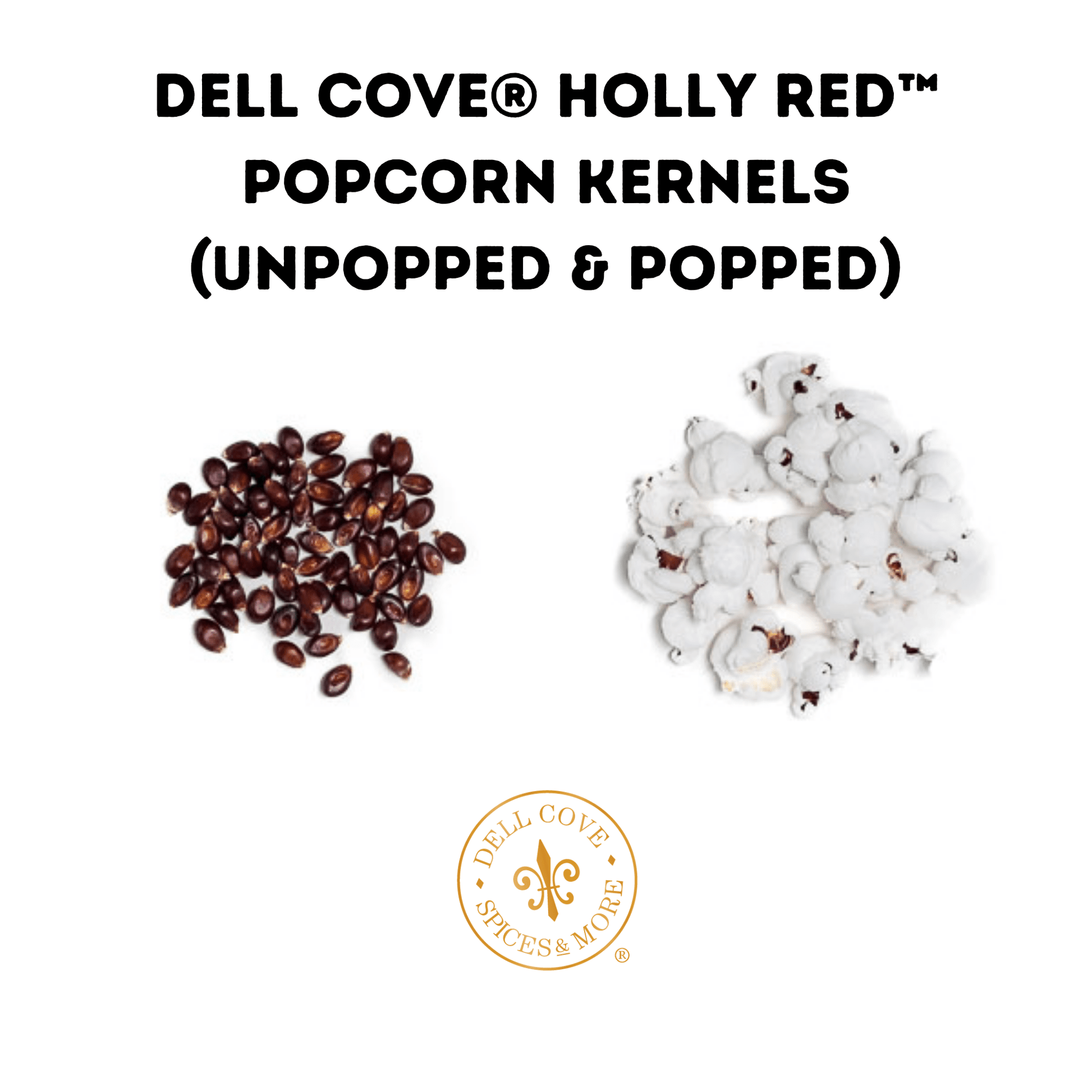 Holly Red Popcorn Kernels - vibeboxshop