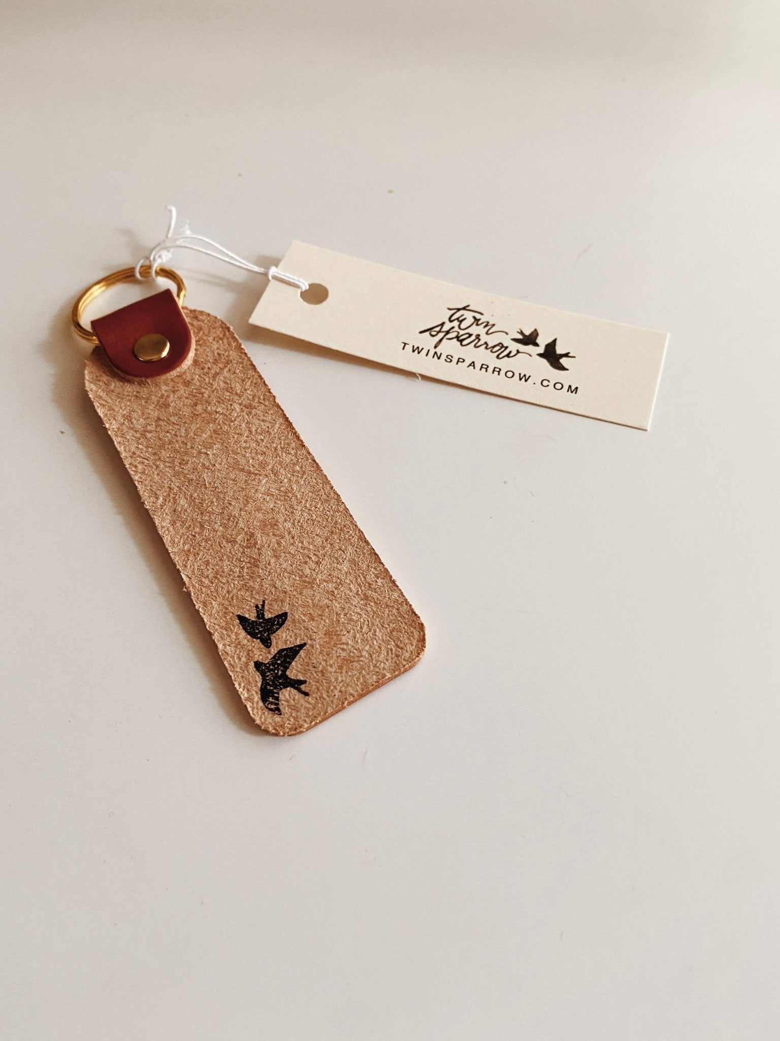 "Home Sweet Home" Script Keychain - vibeboxshop