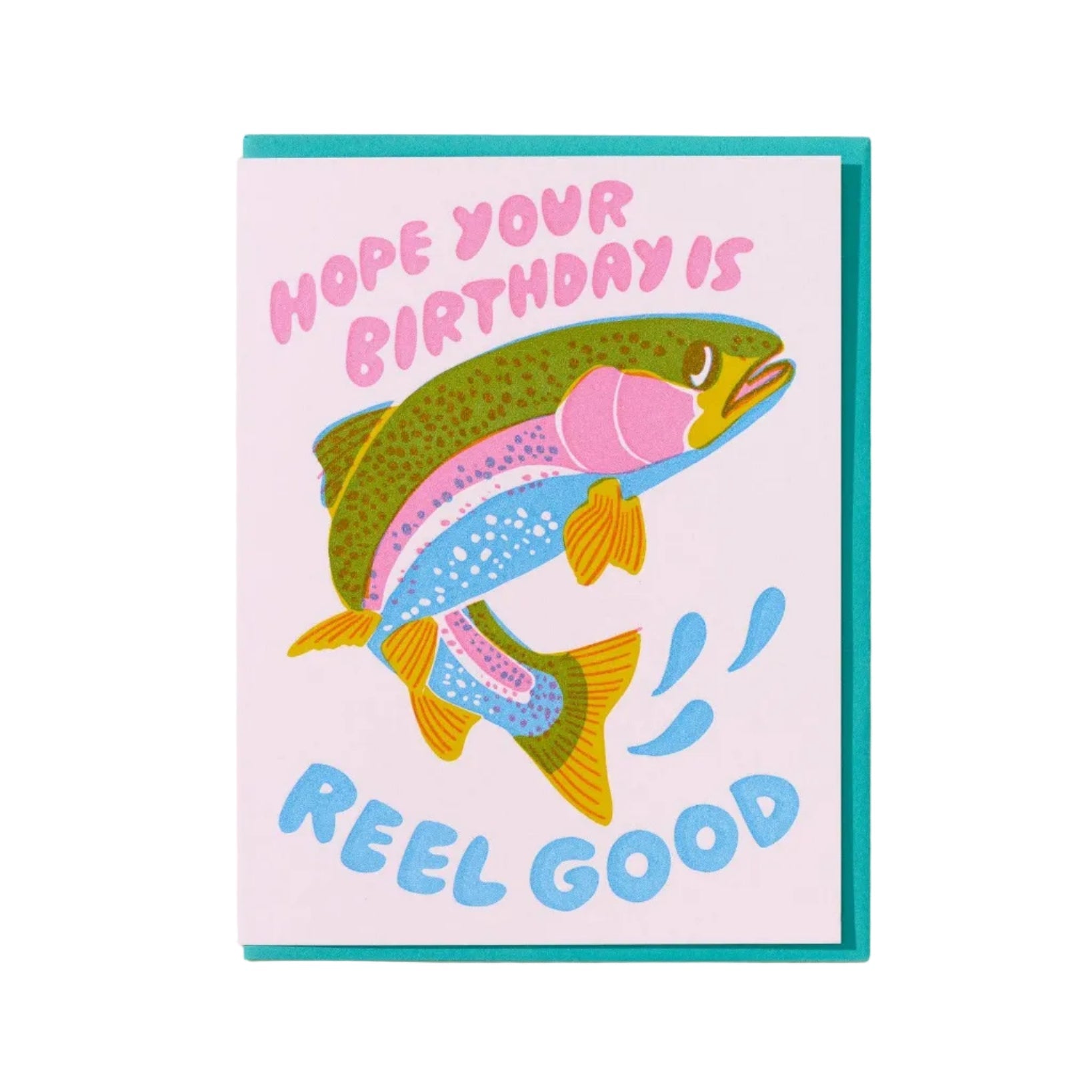 Hope Your Birthday is Reel Good Card - vibeboxshop