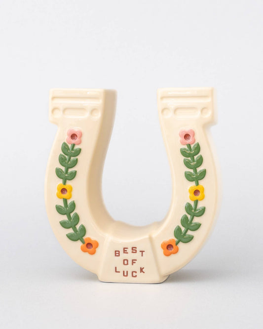 Horseshoe Ceramic Vase - vibeboxshop