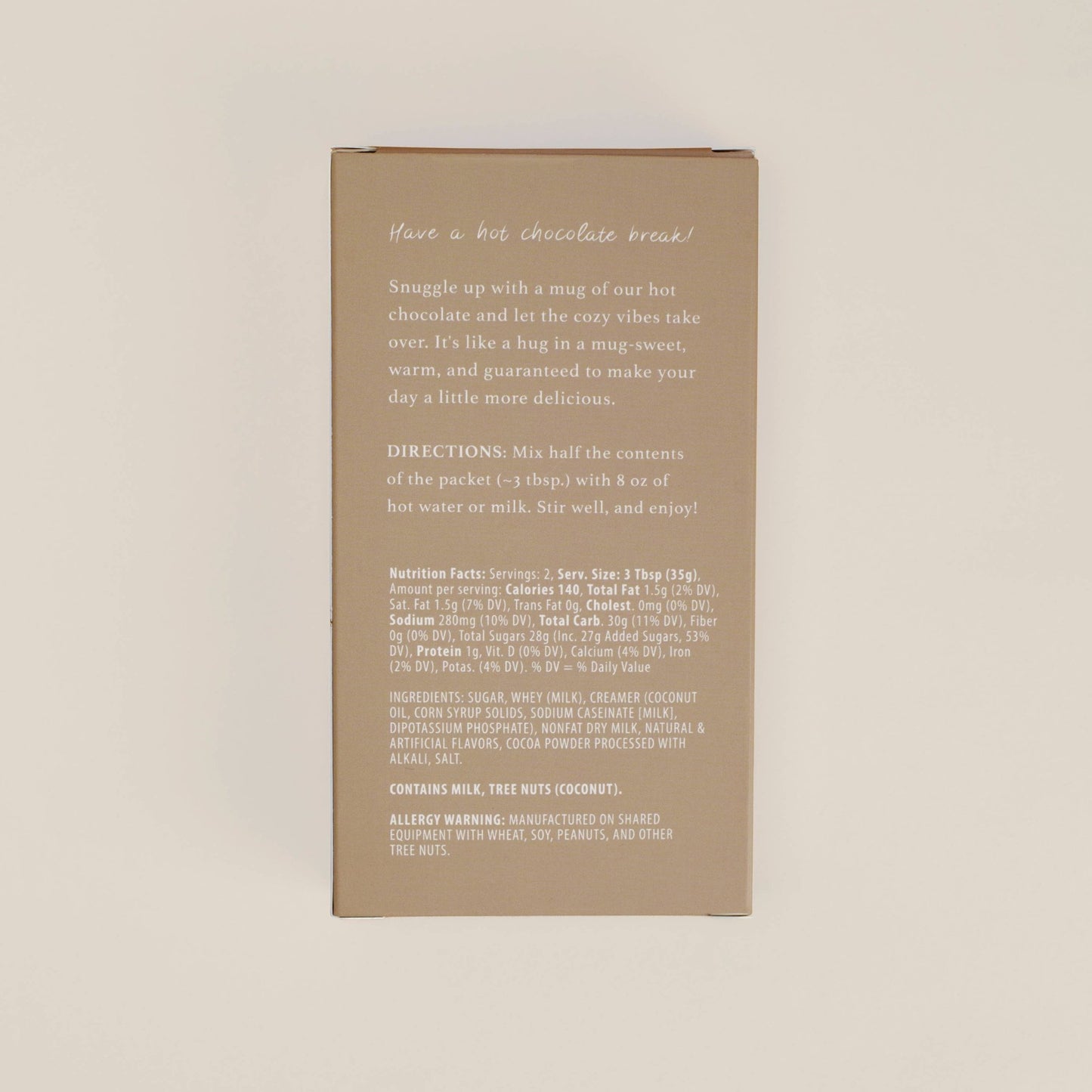 Hot Chocolate - Salted Caramel (2.5 oz) - vibeboxshop