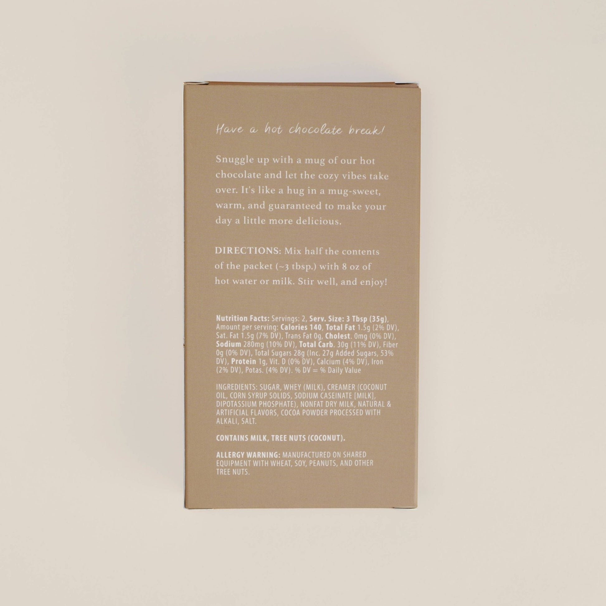 Hot Chocolate - Salted Caramel (2.5 oz) - vibeboxshop