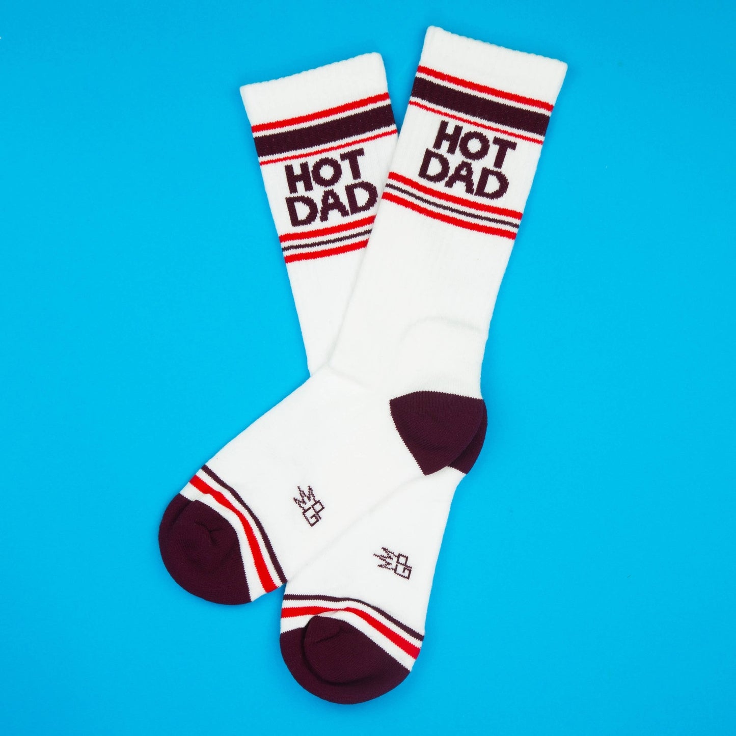 Hot Dad Gym Crew Socks - vibeboxshop