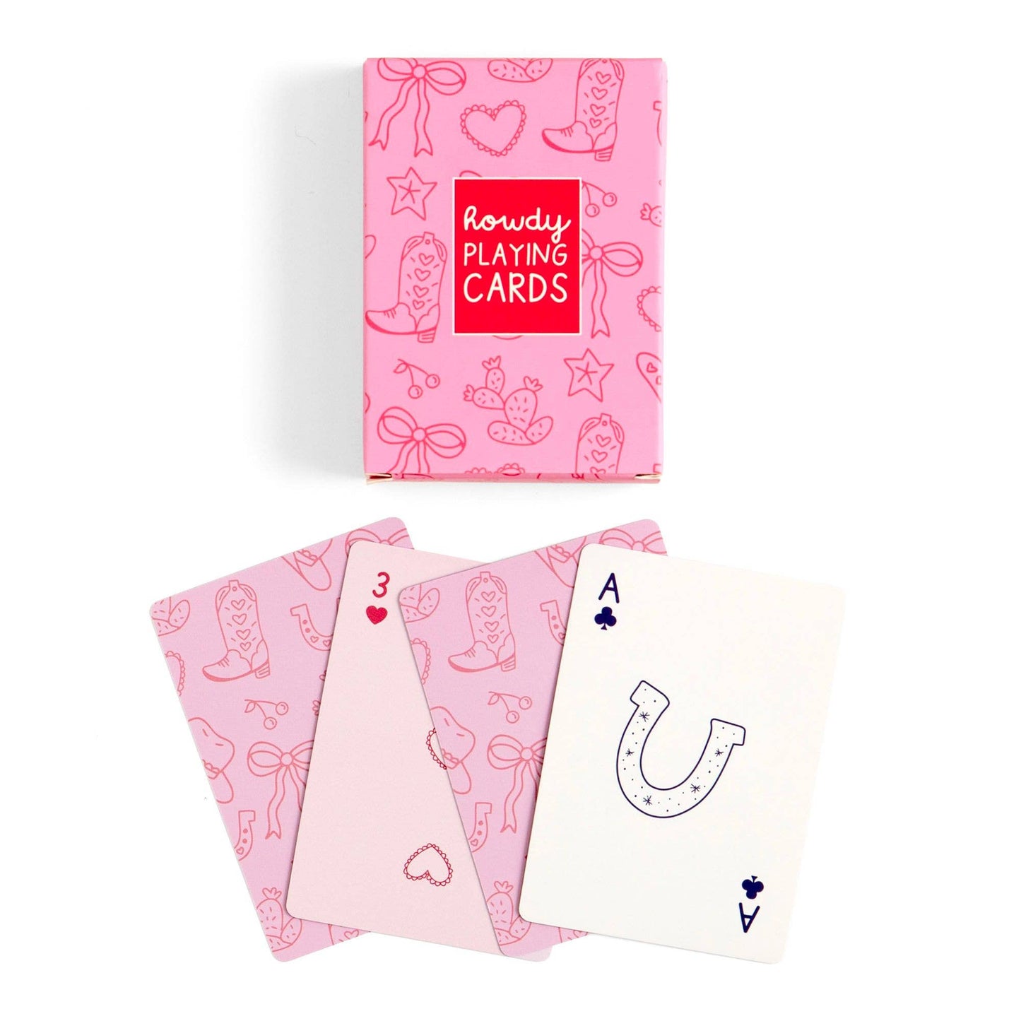 Howdy Cowgirl Western Doodles Deck - vibeboxshop