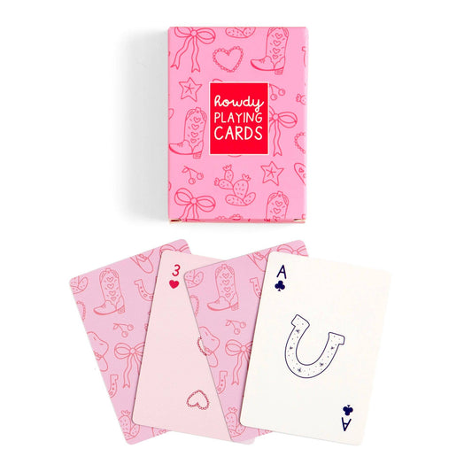 Howdy Cowgirl Western Doodles Deck - vibeboxshop