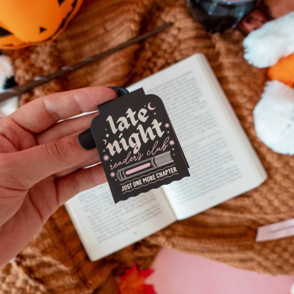 Late Night Readers Magnetic Bookmark - vibeboxshop