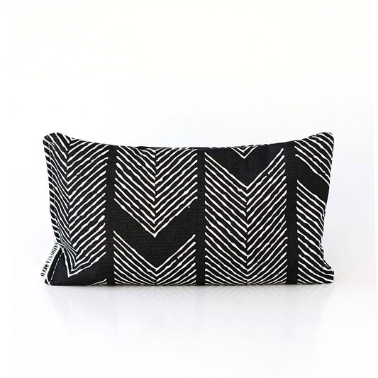 Lavender Eye Pillow - Monochrome Chevron - vibeboxshop